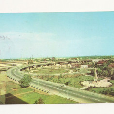 RF4 -Carte Postala- Ploiesti, cartierul Garii de sud, circulata 1966