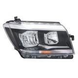 Far Volkswagen Crafter, 02.2017-, Man Tge, 11.2016-, fata, Dreapta, cu daytime running light; H15+H21W+H7+W5W; electric; cu motor; cu becuri, Hella