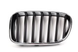 Grila radiator Bmw X3 (F25), 11.2010-, dreapta, crom/negru, 51117210726, 20X105-4, Rapid