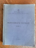 Monografii tecnice(tehnice) vol. II, contine o harta CFR / R4P2F, Alta editura