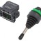 Comutator Joystick 22mm 2NO Negru