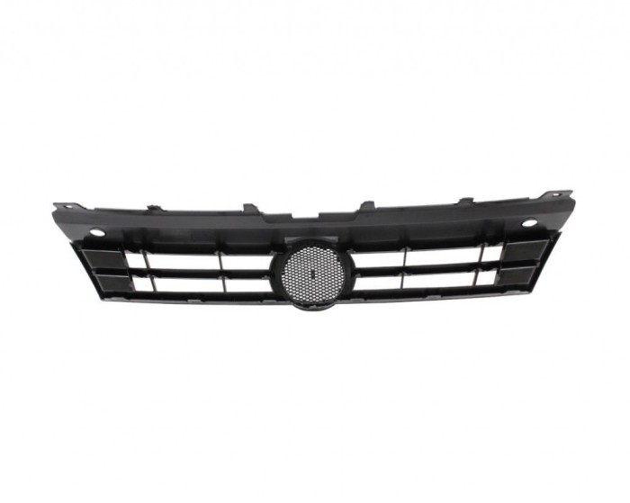 Grila radiator VW Polo (6R), 08.2009-12.2017, negru, 6R0853651B9B9, 9533051J fata