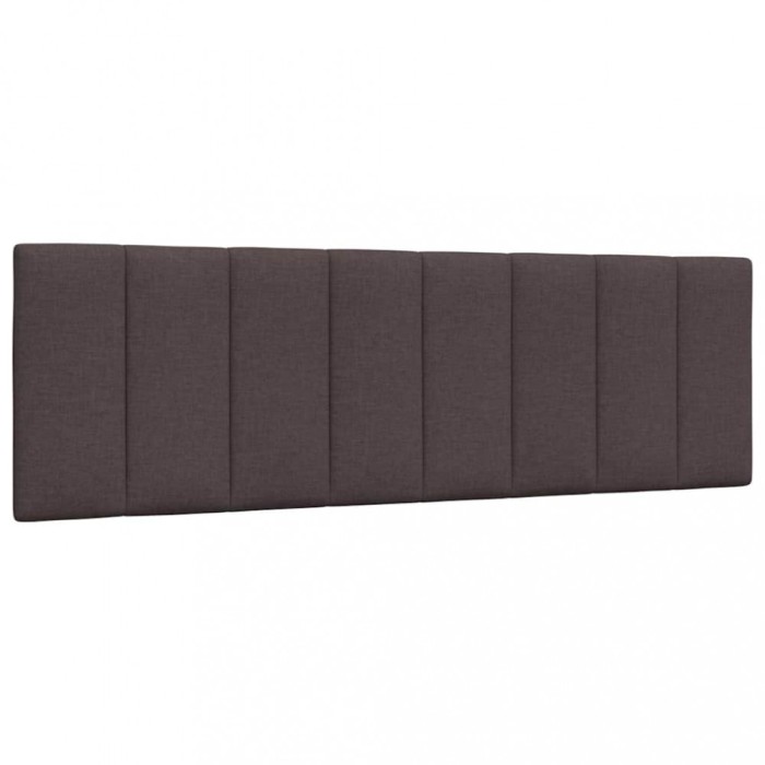 vidaXL Pernă pentru tăblie de pat, Hanko, maro &icirc;nchis, 160 cm, material textil 4019173