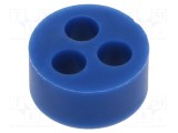 Insert pentru presetupă LAPP SKINTOP&reg; DIX 7mm M25 IP54 silicon 3 orificii