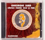 cd gheorghe dima cantece pentru voce si pian electrecord original carcasa clasica originala ecd 230 1997