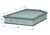 MAHLE LX 1591/9 Filtru aer