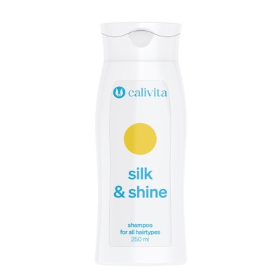 Sampon cu Aloe Vera care nu irita ochii Silk and Shine Shampoo CaliVita (250 ml) foto