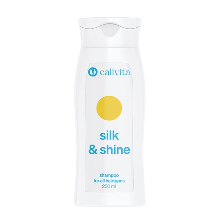 Sampon cu Aloe Vera care nu irita ochii Silk and Shine Shampoo CaliVita (250 ml)