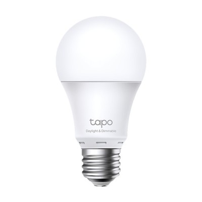 Bec smart Wi-Fi, lumina naturala 4000K ajustabila, 806 lm, E27 - TP-Link Tapo TapoL520E foto