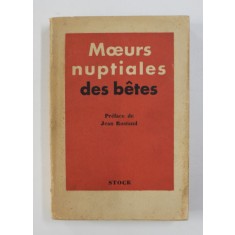 MOEURS NUPTIALES DES BETES , 1939