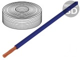 Cablu electric albastru 1x6mm2 Cu PVC 450V/750V