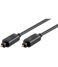 Cablu optic 1.5m TOSLINK - TOSLINK diametru 5mm Goobay foto
