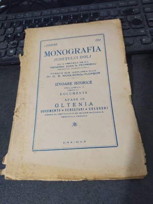 Monografia Județului Dolj Izvoare istorice vol II partea II-a documente 1944 040 foto