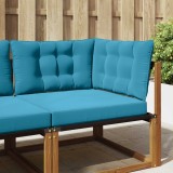 vidaXL Perna pentru canapea de exterior 3 pcs Albastru regal Poliester 900924