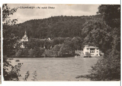 CPIB 17429 CARTE POSTALA - CALIMANESTI. PE MALUL OLTULUI, RPR foto