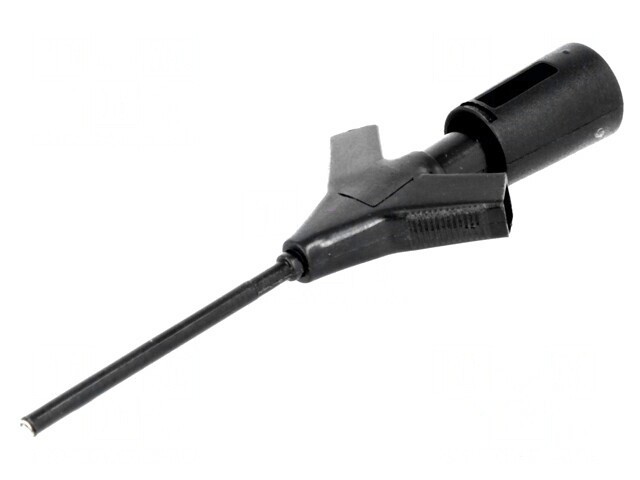 Pensetă de măsurare neagră 2A 60VDC 0,64mm 30m&Omega;