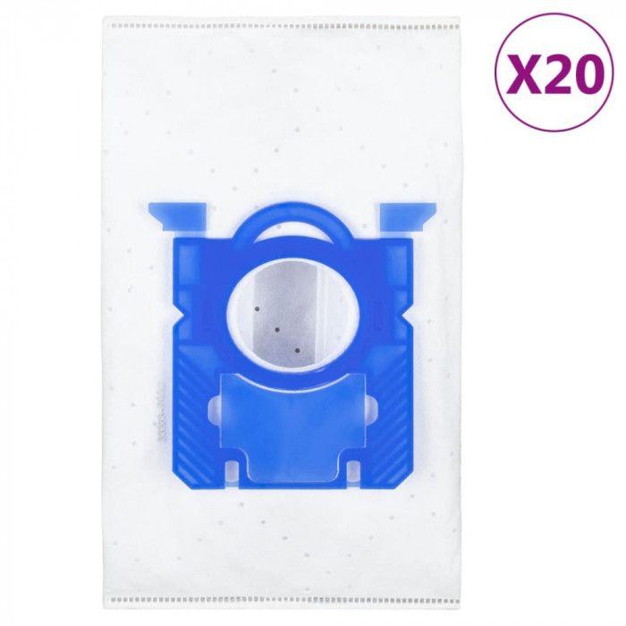 vidaXL Saci de aspirator pentru Philips S, 20 buc.