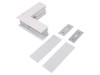Conector Aluminiu Alb 270&deg; VARIO30-02