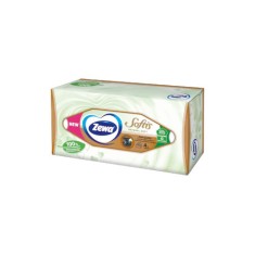 Servetele faciale Zewa Softis Natural Soft, 4 straturi, 80 bucati