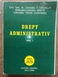 Drept administrativvol 1- Zaharia T. Gheorghe, Budeanu-Zaharia Odette