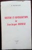 BASIL MUNTEANU/MUNTEANO-SOLITUDE ET CONTRADICTIONS DE JEAN-JACQUES ROUSSEAU,1975