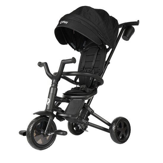 Tricicleta ultrapliabila Qplay Nova Niello Negru FitLine Training