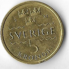 Moneda 5 kronor 2016 - Suedia