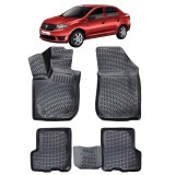 Cumpara ieftin Covorase auto tip tavita Rizline 3D &ndash; Dacia Logan 2 Sedan (2013&ndash;2021) &ndash; Set fata