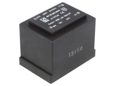 Transformator &amp;icirc;ncapsulat 8VA 230V 18V foto