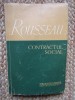CONTRACTUL SOCIAL - ROUSSEAU - Editura Stiintifica 1957