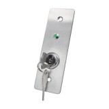 Buton de iesire cu cheie, montaj ingropat, inox, LED, NO-NC-COM, 115 x 40 mm CSK-408SLED SafetyGuard Surveillance, Csaccess