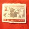Serie 1 valoare Bulgaria 1961 - Caini in Cosmos