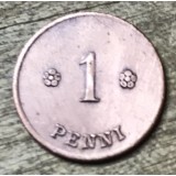 MNDSTR053 Finlanda (curatata) 1 penni 1923
