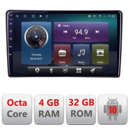 Navigatie Fiat Tipo 2020- Android radio gps internet Octa core 4+32 Kit-tipo2022+EDT-E409 CarStore Technology