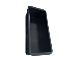Organizator Ustensile Bucatarie Polietilena Neagra, 150x340x90 mm