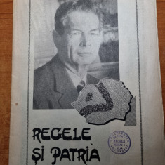 revista regele si patria - din anul 1992