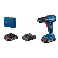 Bosch GSB 185-LI Masina de gaurit cu percutie, 50Nm + 2 acumulatori Li-Ion 18V, 2Ah + incarcator + valiza profesionala - 4059952560137