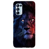 Husa compatibila cu Oppo A54 5G model Primal King, Silicon, TPU, Viceversa, Transparent, Carcasa