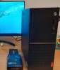Sistem complet-calculator Desktop Lenovo cu Windows 10 licentiat, Intel Core i3