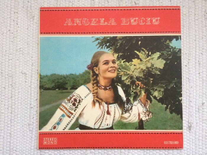 angela buciu disc vinyl lp muzica populara folclor electrecord ST EPE 0965 VG+