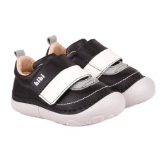 Pantofi Baieti BIBI Grow Alb Cu Clapeta 20 EU