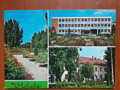 Videle - imaginii multiple - carte postala circulata 1976 foto