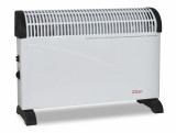 Convector electric de podea ZILAN ZLN-6843, Alb 2000W, 3 trepte de putere, Termostat reglabil,