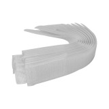Banda velcro 150mm, 10 buc, alb Vorel 73840