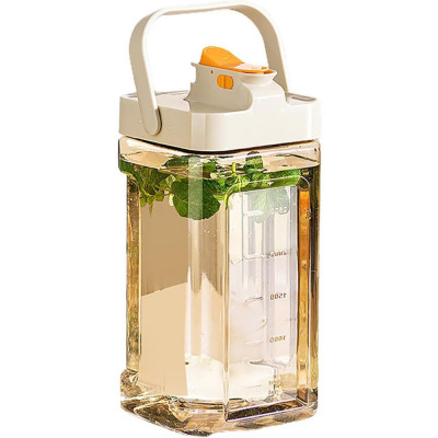 Dozator portabil pentru bauturi flippy, 3.5 litri, capac etans, duza deschidere/inchidere, recipent din plastic, gradat, filtru, maner, 29.7 x 14.1 x foto