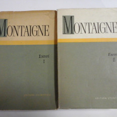 MONTAIGNE - ESEURI - 2 volume