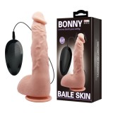 Vibrator XXL Realistic cu scrot si ventuza, Beautiful Jason, [ 24 cm x 4,1 cm ]