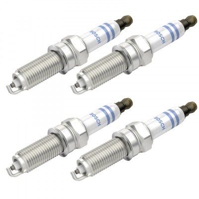Set 4 bujii scanteie Bosch pentru Hyundai Accent, i20, i30, Veloster, Kia Carens, Ceed, Soul, Smart Fortwo foto