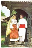 QW28 - Tematica arta populara 23 - costume populare - Gorj, Necirculata, Printata