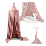 Cort baldachin suspendat multifunctional pentru copii, 290cm, Roz
